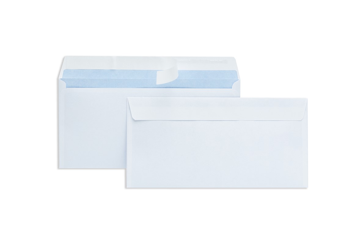 Koperta DL/1000szt. biała HK